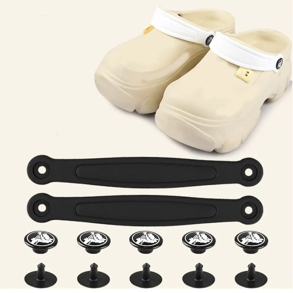 Fashion EVA Beach Slippers Straps Adjustable DIY Sandals Straps Sandals Laces Shoe Decoration