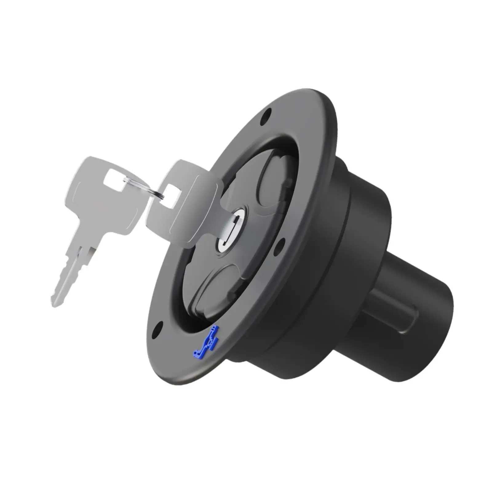 RV Gravitation Water Inlet Plastic Locking Fill Cap Universal Dustproof Water Hatches for Camper Trailer