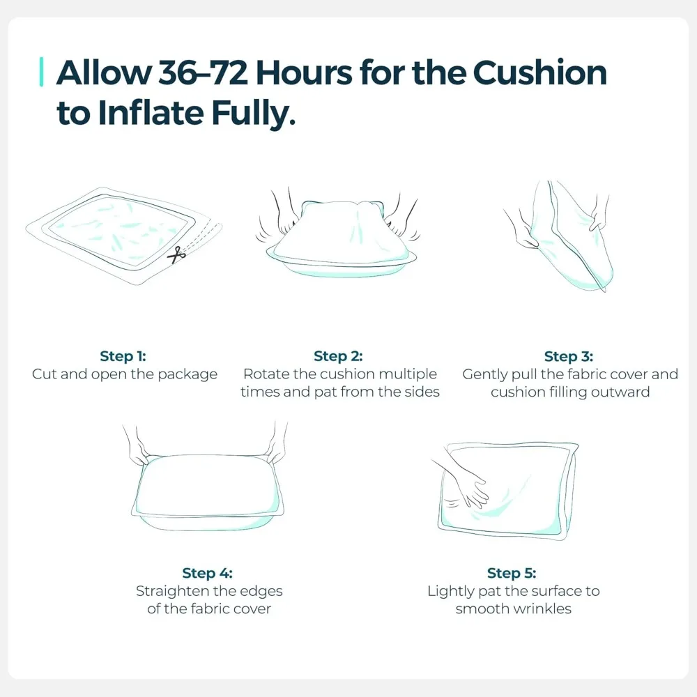 أريكة سرير فوتون قابلة للتحويل من شانيل مقاس 70 بوصة ومسند ظهر قابل للتعديل بمقعدين للنوم للمساحات الصغيرة #6