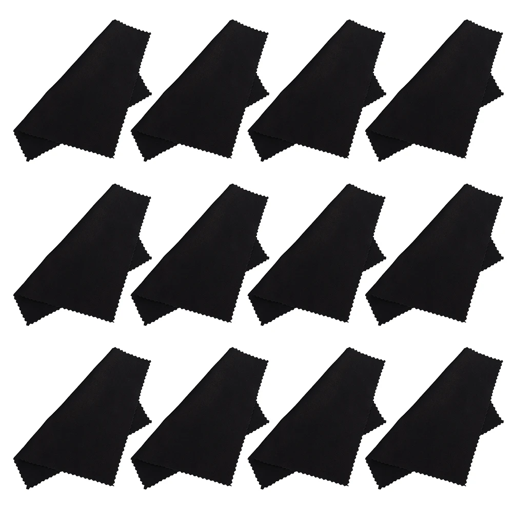 

100 Pcs Screen Wiper Microfiber Cleaning Cloth for Glasses Lens Jewelry Fine Lenses Reusable Smooth Fast Drying
