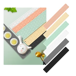 Faucet Splash Catcher Mats Waterproof Cleaning Silicone Drain Pad Heat-insulation Kitchen Gadgets for Home Table Bar Supplies