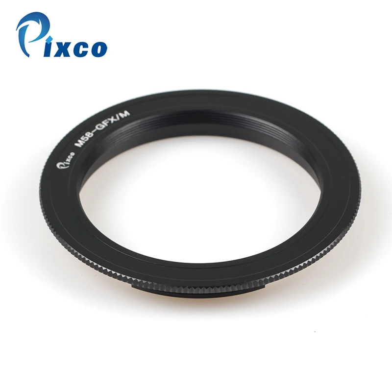 Pixco Macro M58 58mm Lens To Fujifilm GFX Mount Camera Adapter 58-GFX