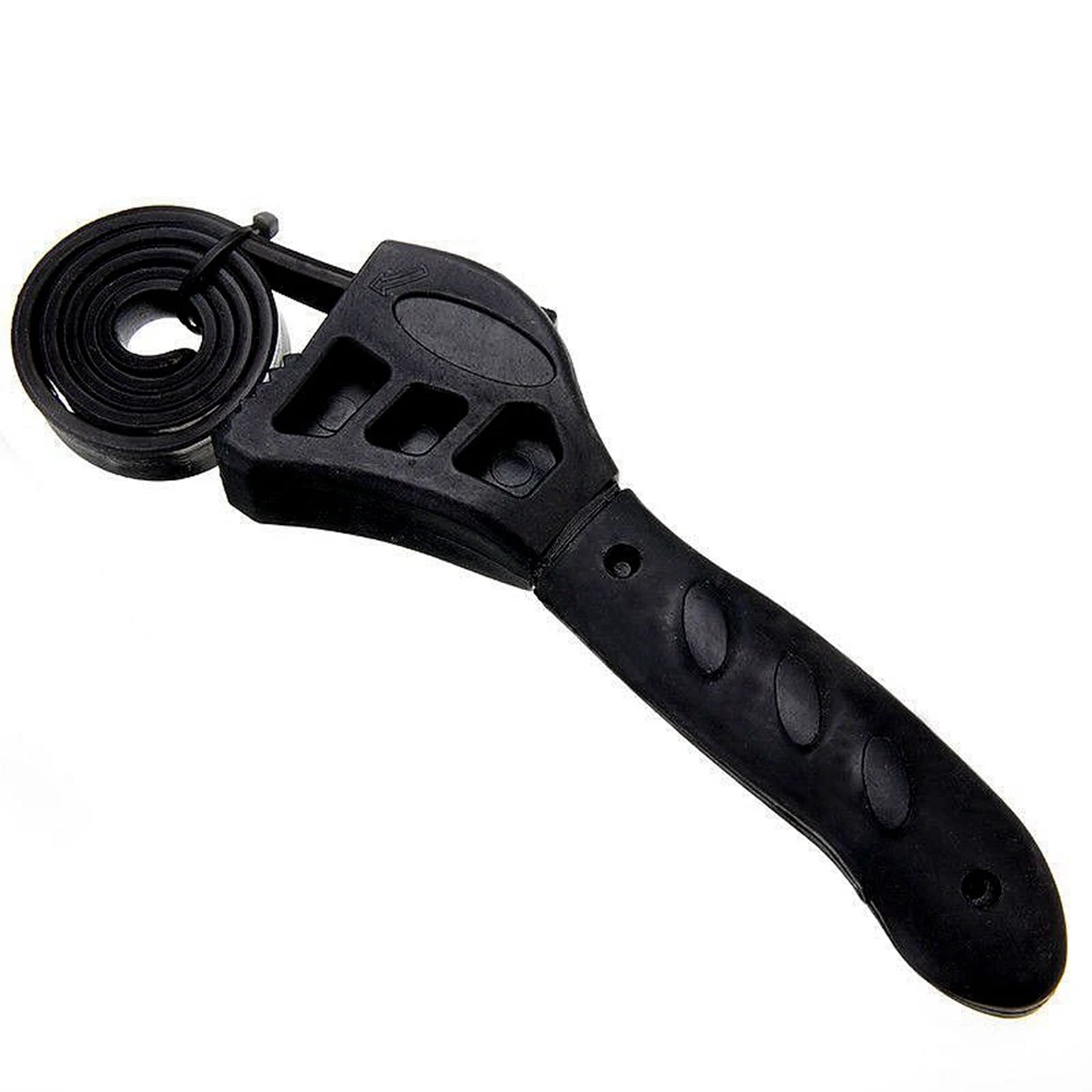 500mm Multitool Universal Wrench Black Rubber Strap Adjustable Spanner For Any Shape Opener Hand Tool Car Repair Tools