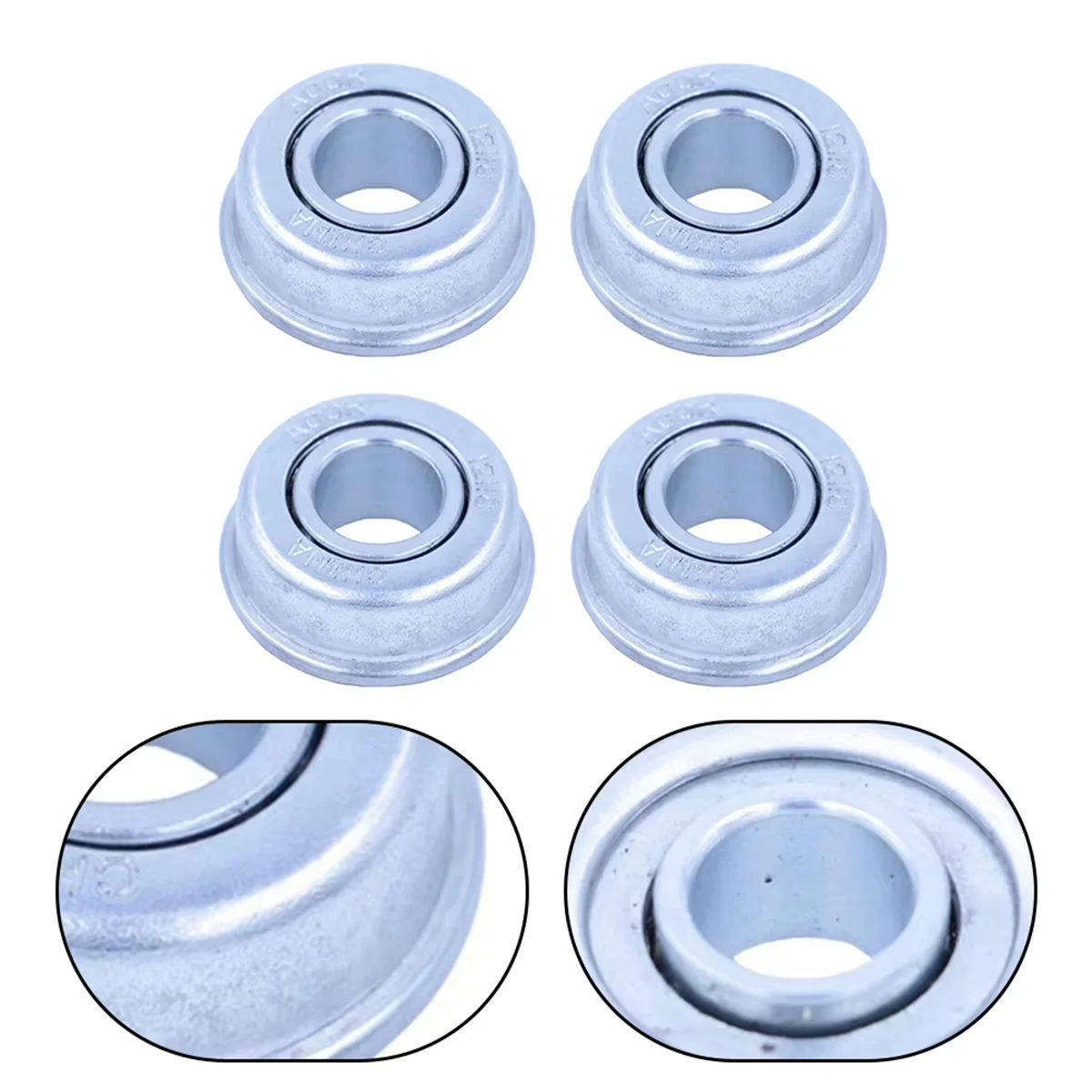 

ABNJ Lawn Mower Wheel GXV160 HRJ196 216 Wheel Bearing Hand Push Lawn Mower Wheel Bearing 4 Pieces