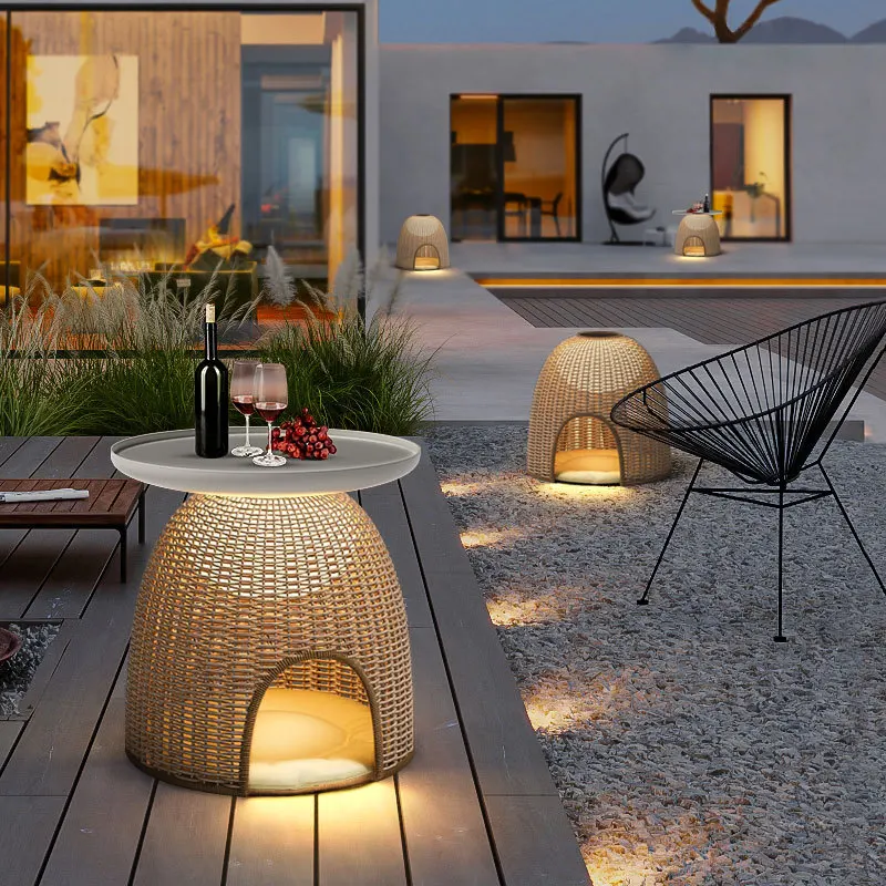 

Solar lights, waterproof cat bed lights, villa floor lamps, home table lights, garden terrace