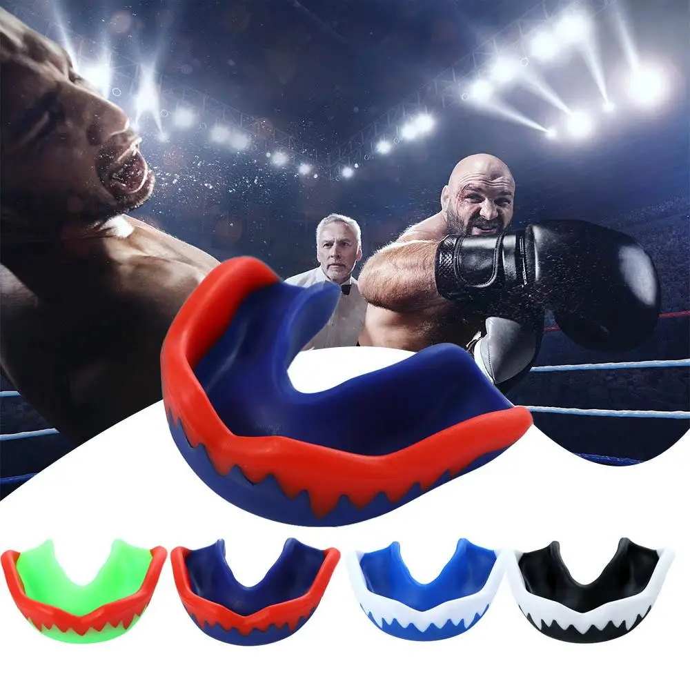 EVA Rugby Football Thai Boxing Sports Safety Safety Martial Arts Teeth Protector Tooth Brace Mouth Guard Mouthguard