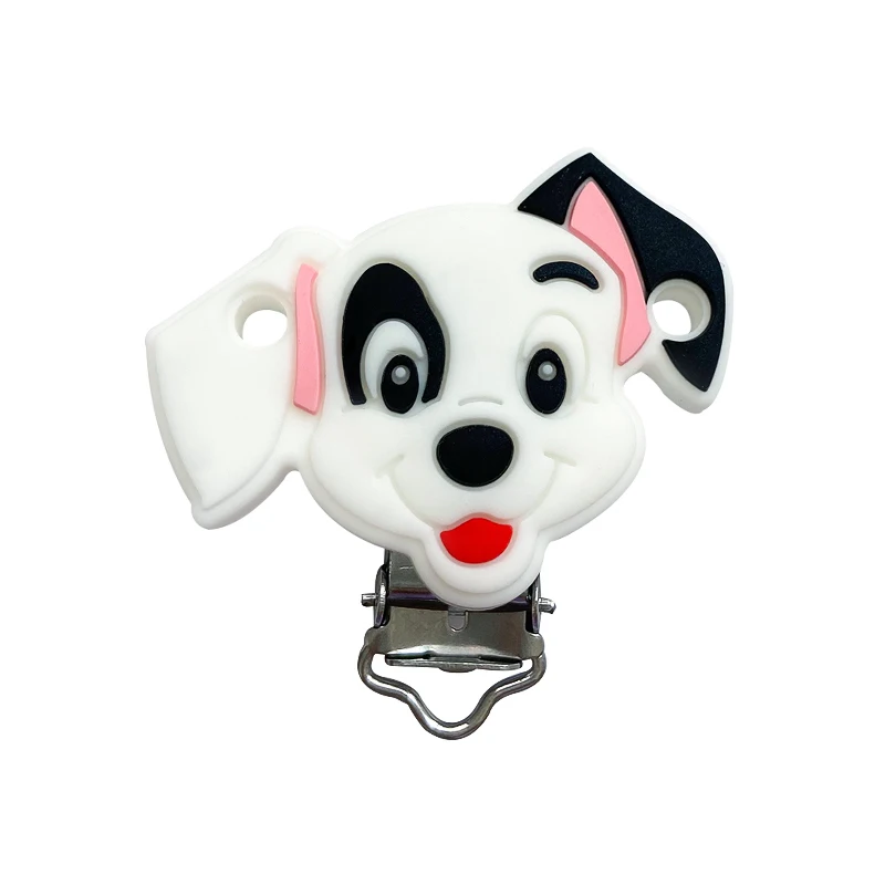 3pcs Disney ซิลิโคนการสร้างแบบจําลอง Pacifier คลิปสําหรับ DIY Baby Teething สร้อยคอ Dummy ผู้ถืออุปกรณ์เสริมเด็ก