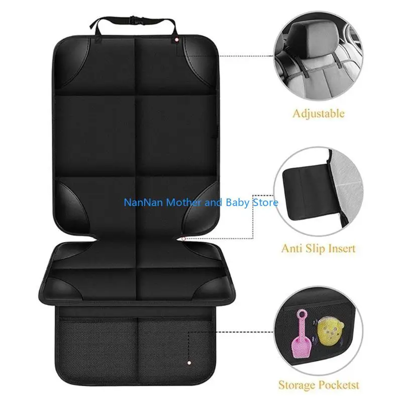 

Versatile Car Mat Waterproof Kids Safety Cushion Vehicles Rear Non-slip Wear Pad Baby Safety Mat Cover