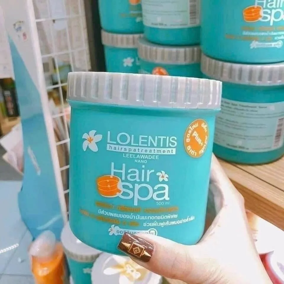 Hair spa hair mask, oil baking cream, repair dryness, frizz, scalding, dyeing damage, smooth care 500ML