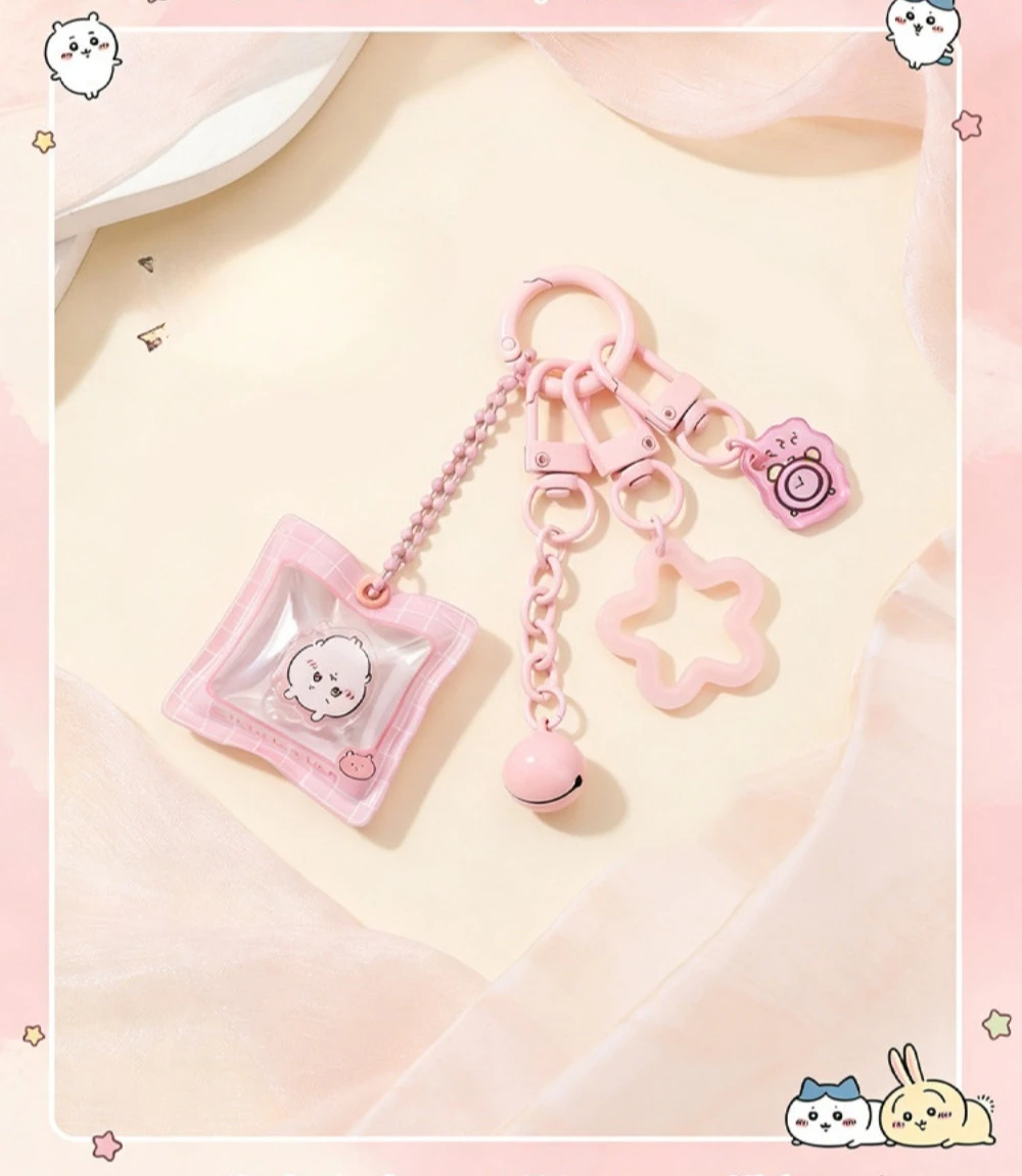 Cute Chiikawa Cartoon Keychain - đánh giá và giá Anime Merchandise For Kids