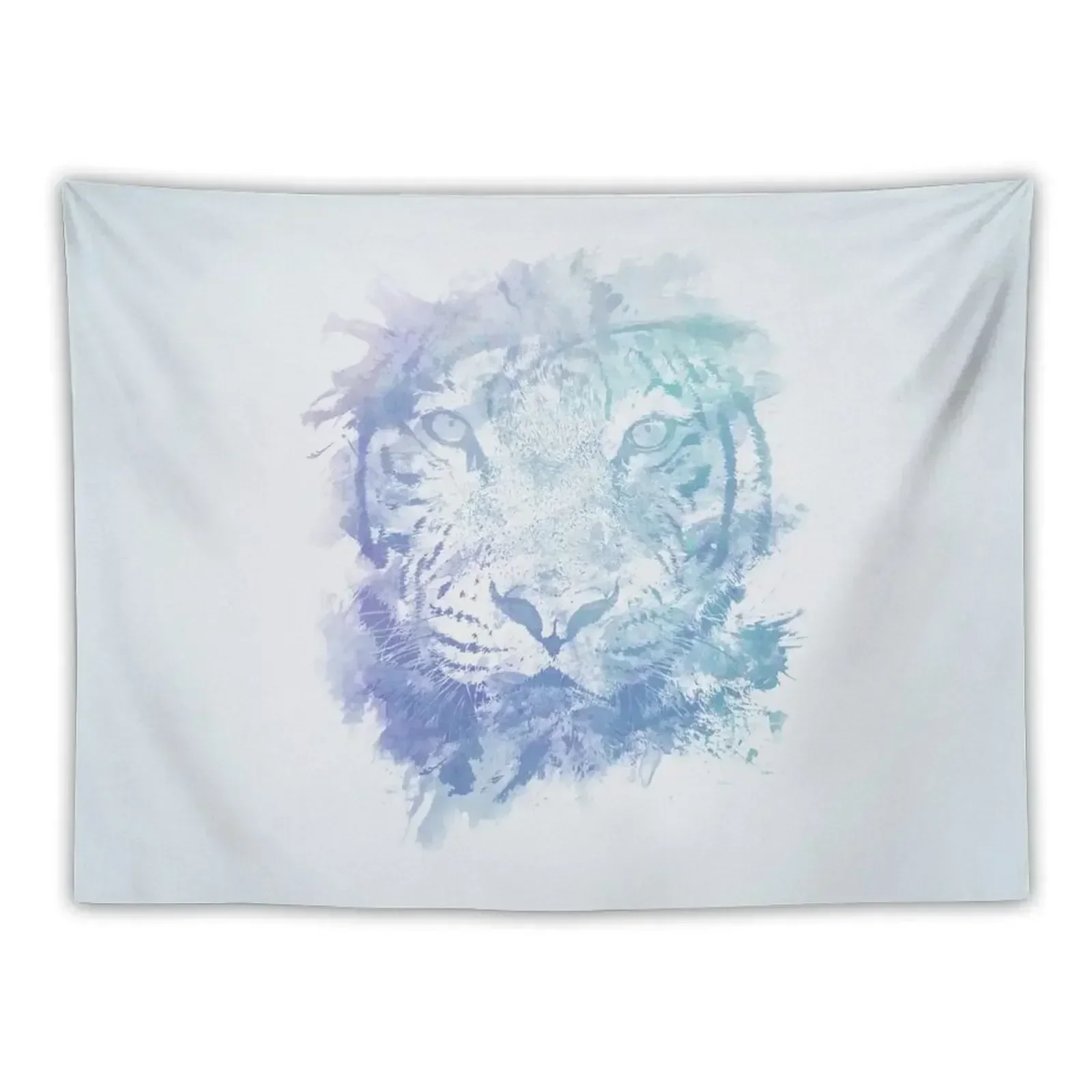 

Abstract Watercolor Tiger Portrait / Face Tapestry Cute Room Things Aesthetic Room Decors Tapestry