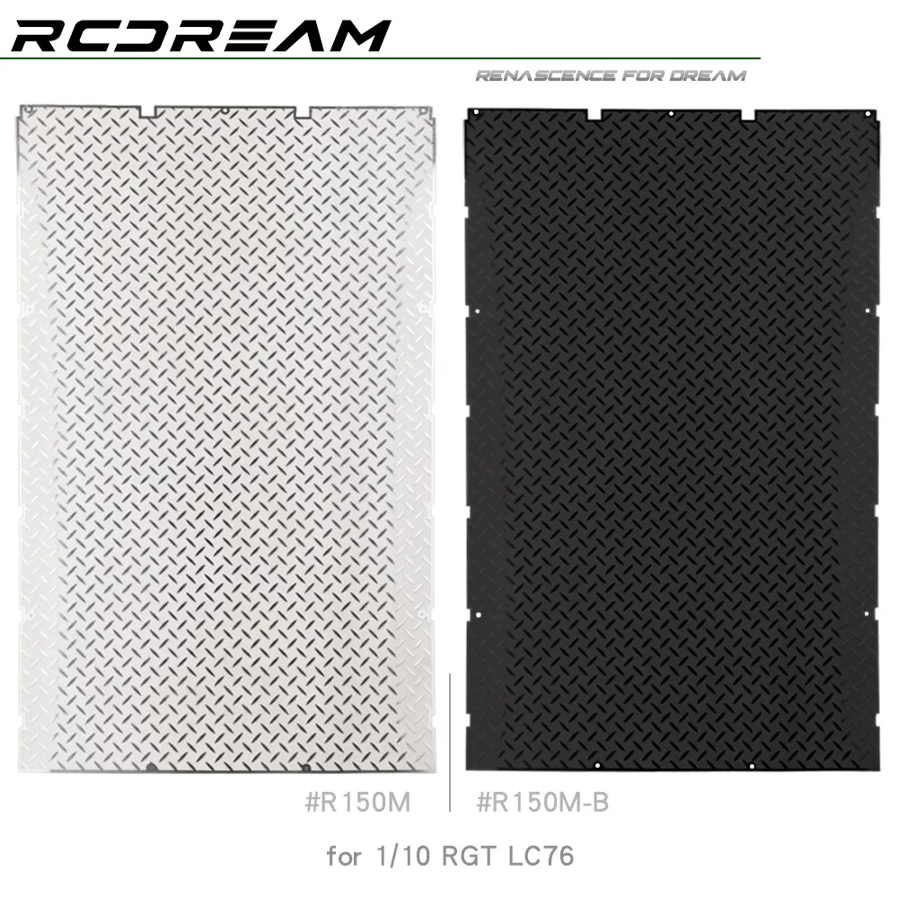 

RCDream 1/10 RGT LC76 roof luggage rack stainless steel sheet # R150M