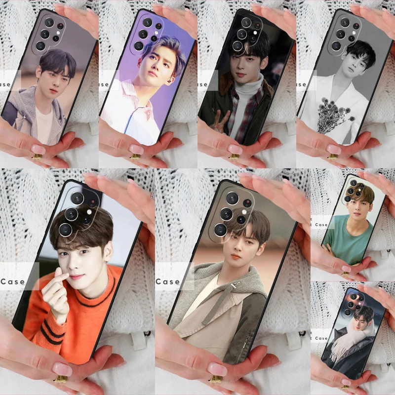 Cha Eunwoo True Beauty Lee Suho Phone Cover Case for Samsung Galaxy S26 Ultra S20 FE Note 10 S24 S23 S21 S25 Plus S22