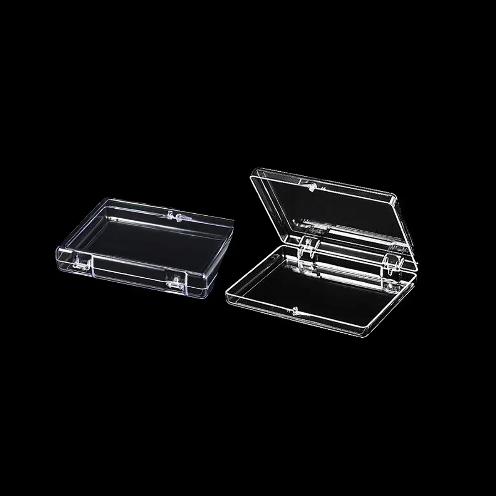 Transparent Bracele Stone Jewelry Organizer Box Badge Storage Cover Box DIY Card Case Home Accessory Container Beads Coin Box