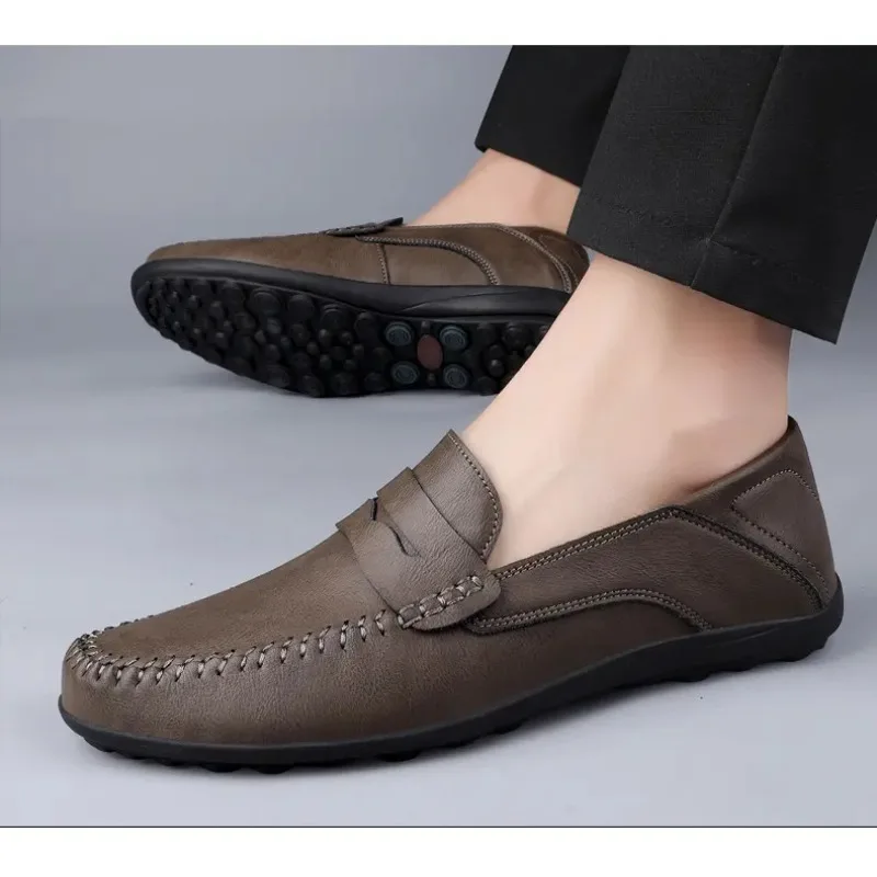 أحذية العمل اليومية، كلاسيكيات الموضة، أحذية Doudou ذات الدواسة الكسولة، أحذية بدون كعب كاجوال عالية الجودة #4