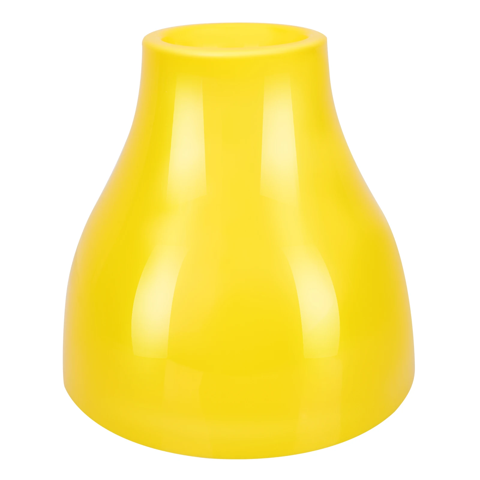 

Colorful Pendant Lamp Shades 22cm Yellow Diameter Sturdy Durable Office Cafe Home Light Cover Plastic Long Shade Warm Atmosphere