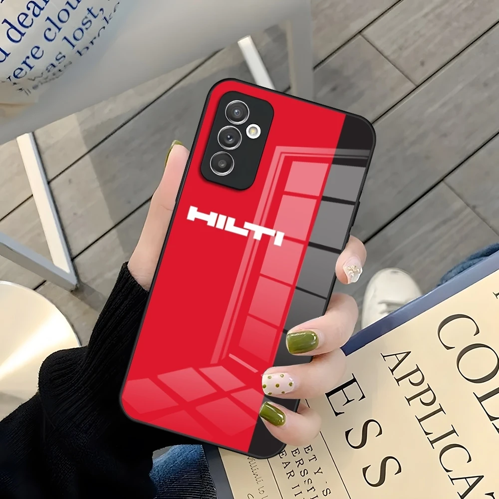 MINISO Toolbox Brand Hilti Tools Phone Case For Samsung A52 A71 A21 A54 A20 A12 Galaxy A34 A14 A32 Glass Cover