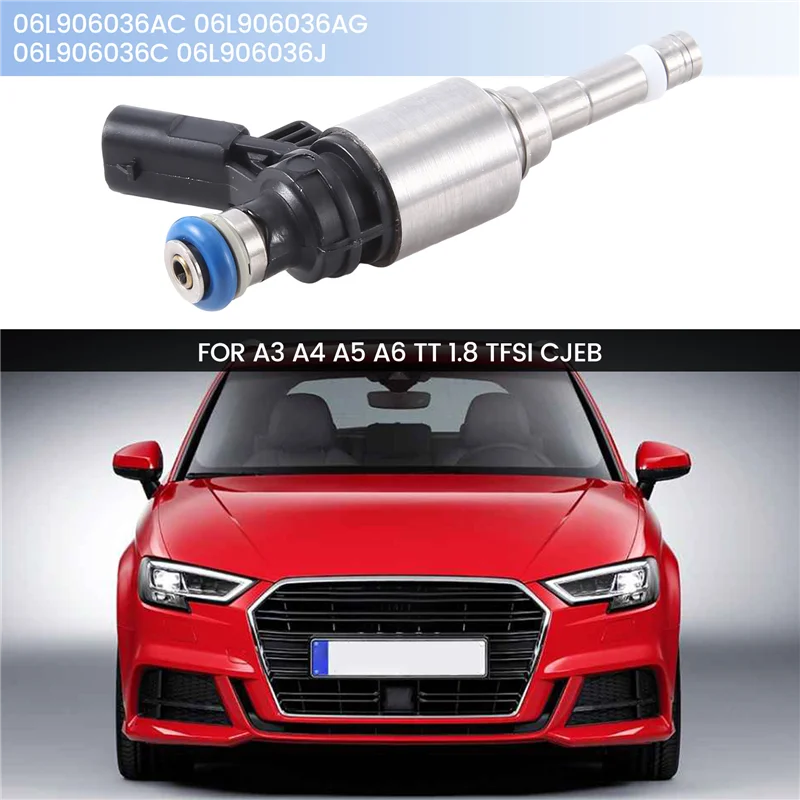 

AEA6-4Pcs Fuel Injectors For VW Golf Passat A3 A4 A5 A6 TT 1.8 TFSI CJEB 06L906036AC 06L906036AG 06L906036C 06L906036J