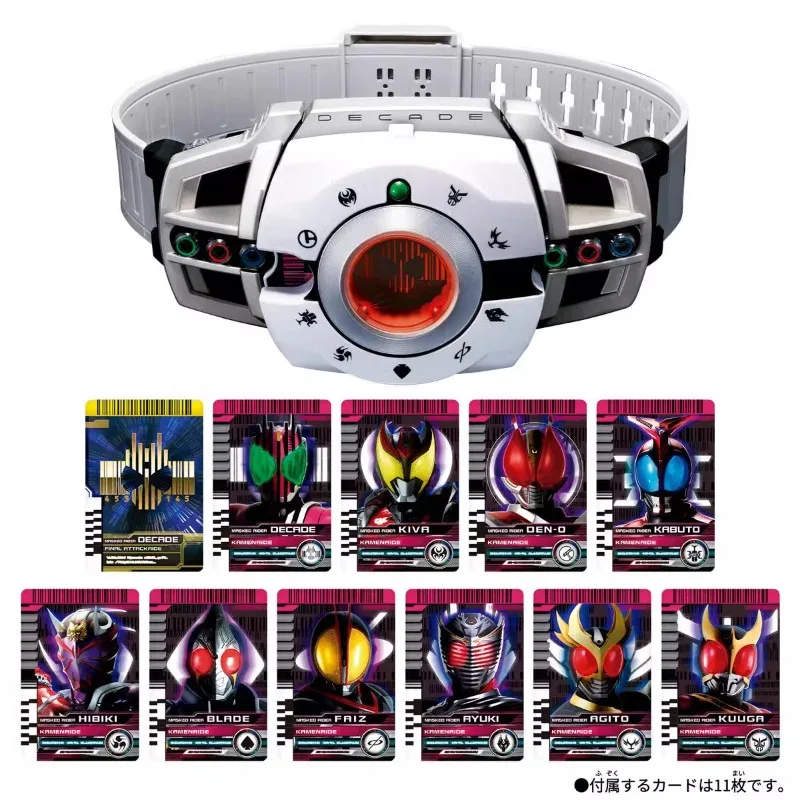 Bandai DX Masked Rider DCD Anime SUPER BEST DecaDriver Transformation Belt Toy for Boys Girls Kids Gift Collectible Model