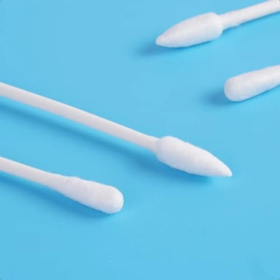 CGR Juego de hisopos de algodón de viaje Paquete portátil con 100 hisopos de algodón 12 rondas de algodón 12 bolas de algodón en caja de almacenamiento reutilizable f