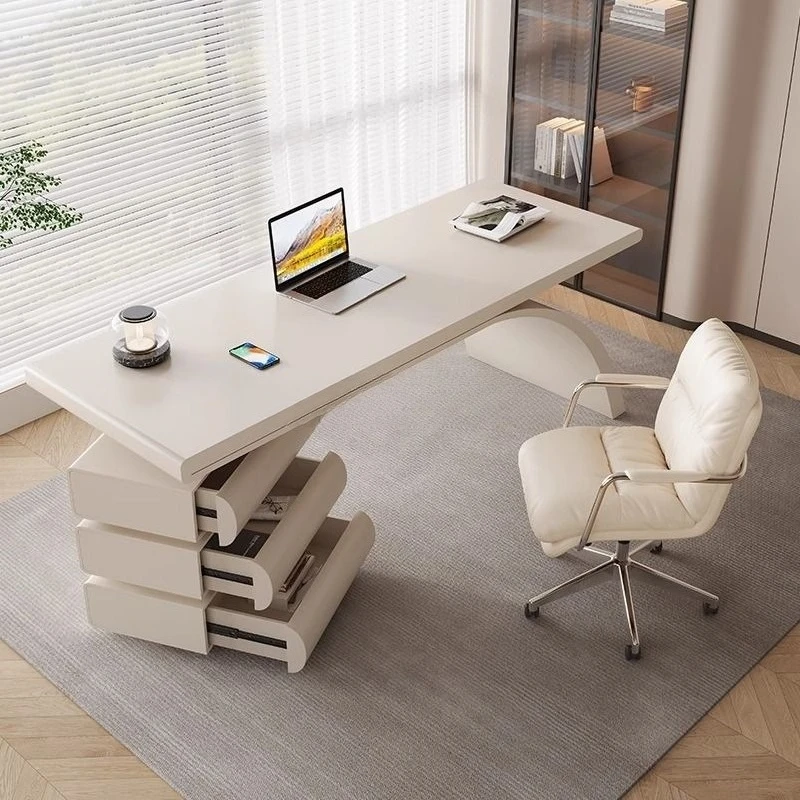 Solid wood desk, household small apartment, desk solid wood table