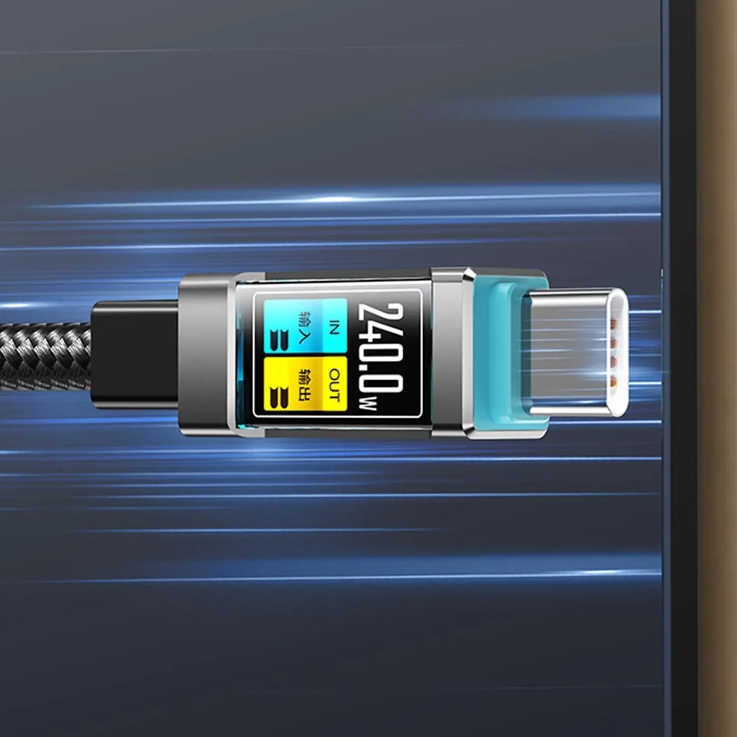 240W USB C to Type-C Mobile Fast Charging Data Cable for iPhone 17 16 15 Samsung Huawei Honor Xiaomi OPPO Phone Charging Cable