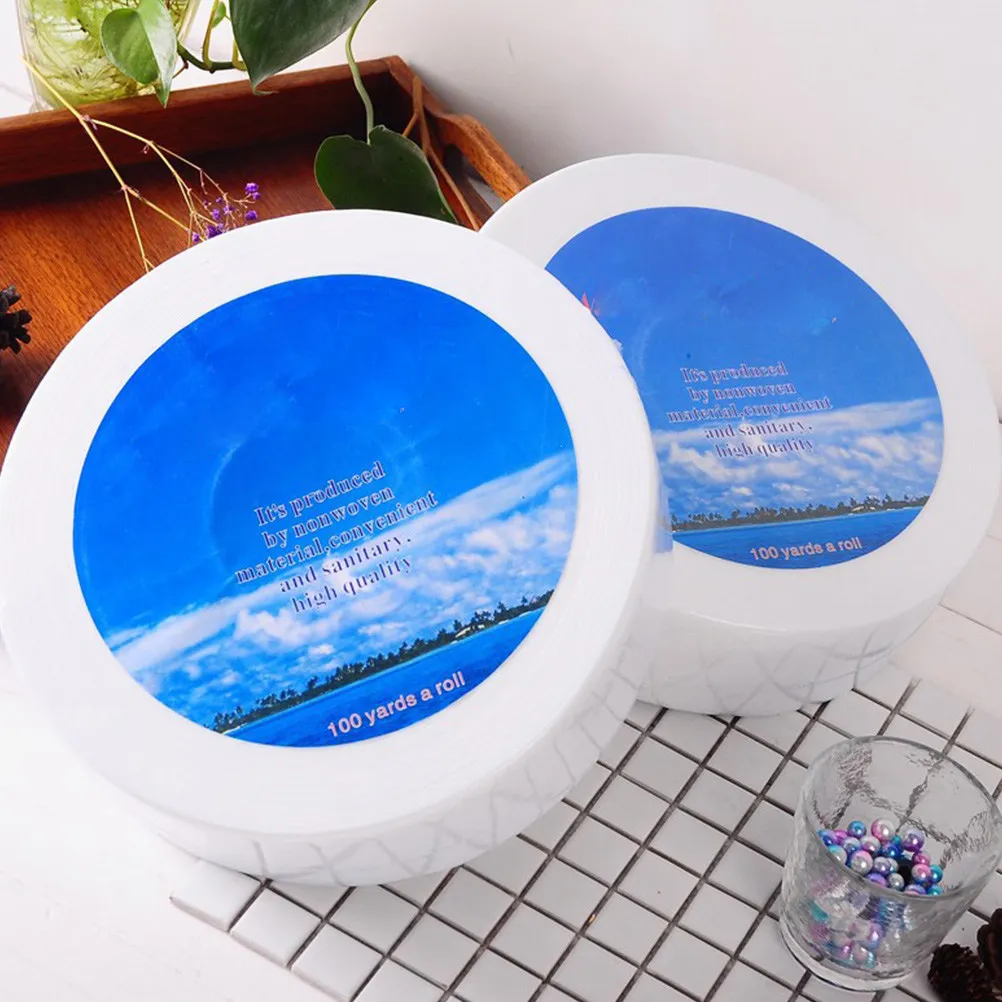 1Set Waxing Strips Roll Hair Removal Disposable Rectangle Wax Sheets for Body Face Depilation Wax Wipes Clean Easy Use