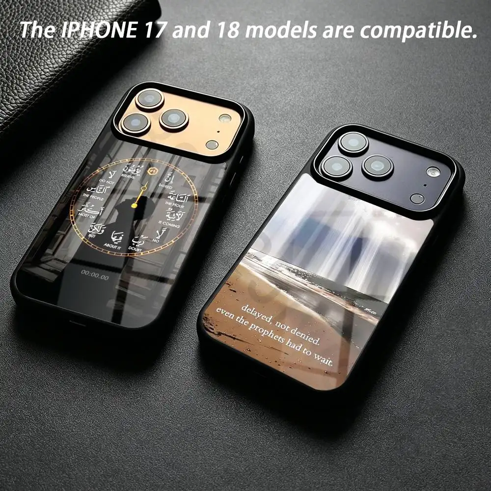 Arabic Quran Islamic Muslim Quotes Phone Case Magnetic Wireless Charge For IPhone 18 17 16 11 12 13 14 15 Pro Max Plus Mini
