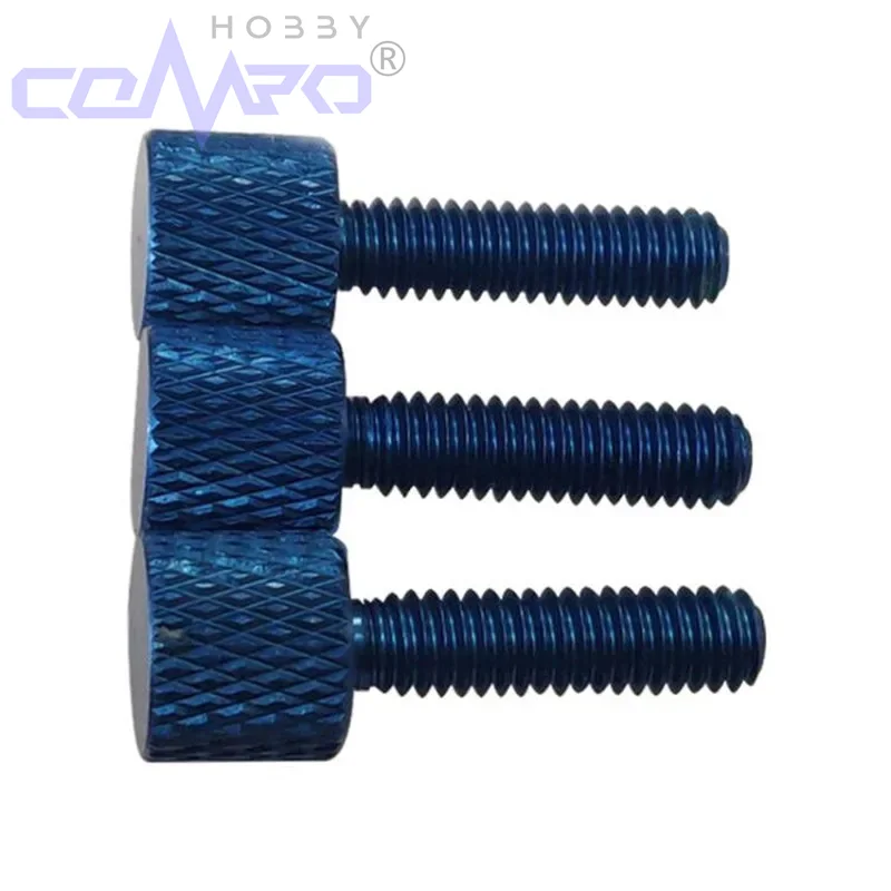 2 Stuks Aluminium Hatch Cover Duimschroeven Cabine Cover Schroefdop Methanol Marine Gekartelde Stuurinrichting Bin Voor Rc Boot Accessoire