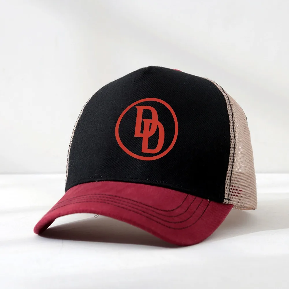 

Baseball Cap Daredevils Summer Y2k Funny Trucker Hat Logo Women Men Outdoor Sports mesh Breathable Baseball Caps Fashion