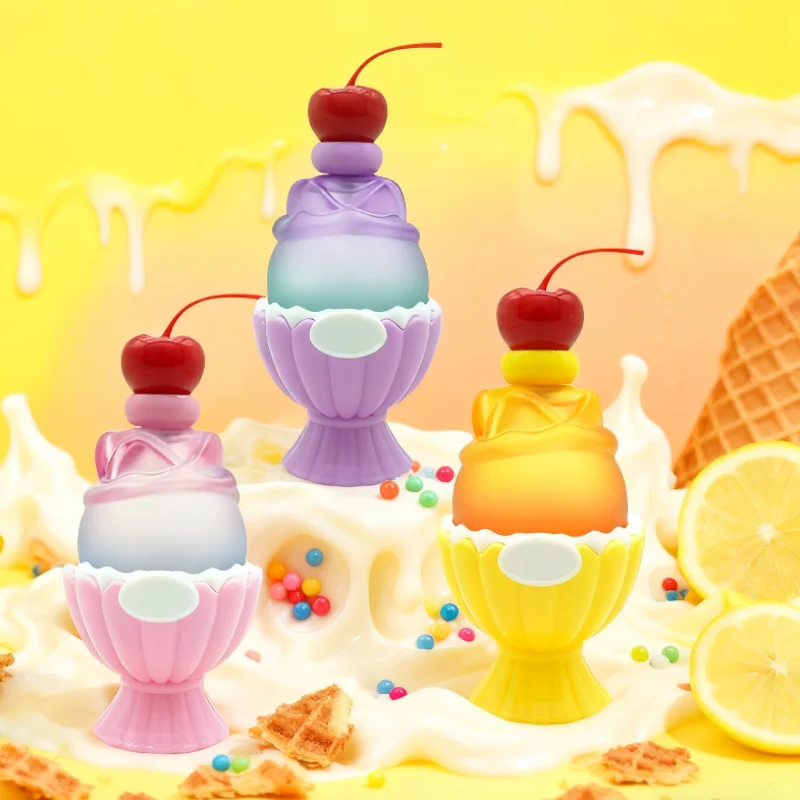 

Ice Cream-shaped Perfume Cute Food Fragrance Sweet Fruity Floral Vanilla Longlasting Fragrance UniqueGift Choice Eau De Toilette