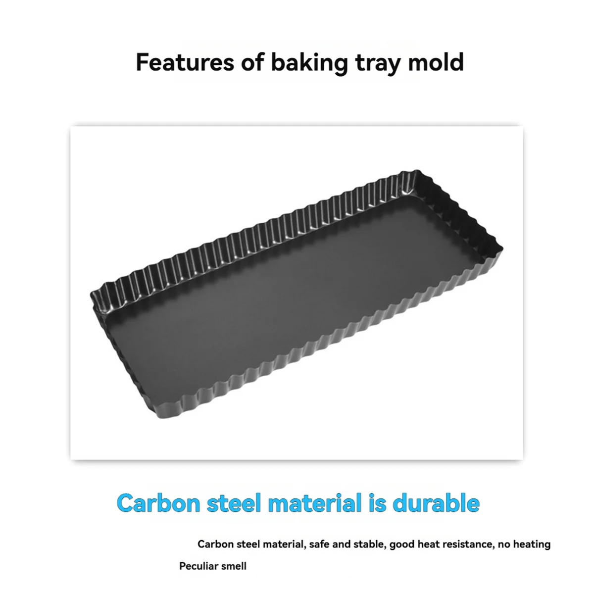 ONCE 14 Inch Large-Sized Non Stick Coating Cake Mold with Removeable Bottom Baking Pan Household Bakeware Baking Pan