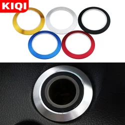 Car Cigarette Lighter Decoration Circle Trim Sticker for Chevrolet Chevy Cruze Sedan Hatchback Malibu 2009 - 2015 Accessories