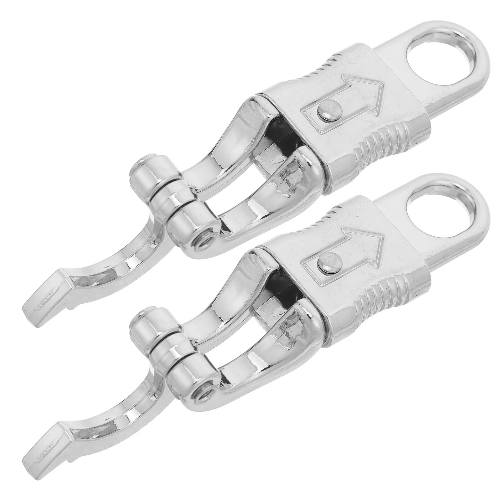 2 قطعة مقيد الحصان هوك سبائك الزنك الإفراج السريع المفاجئة لركوب سباق التدريب سباق الخيل لوازم Paracord المفاجئة هوك حبل #4