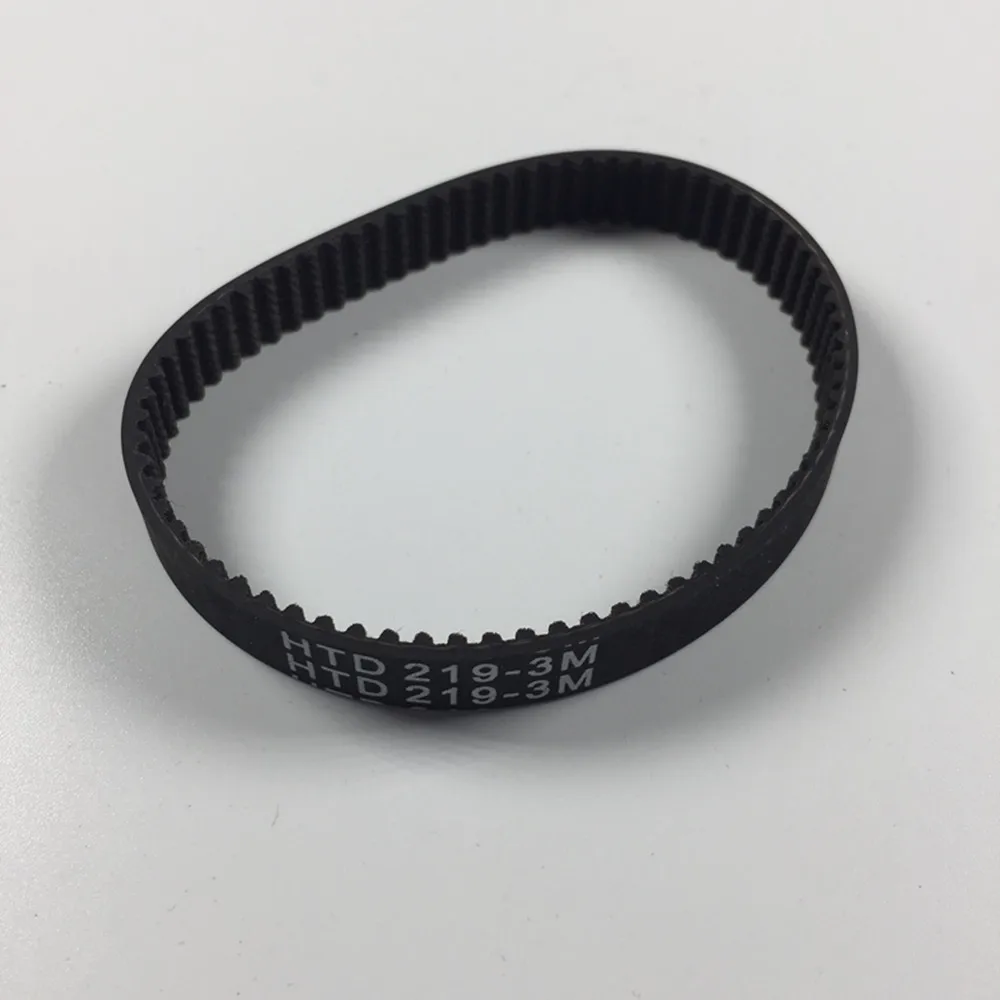 10mm Width Black Rubber Timing Belt HTD3M-201/204/207/210/213/216/219/228