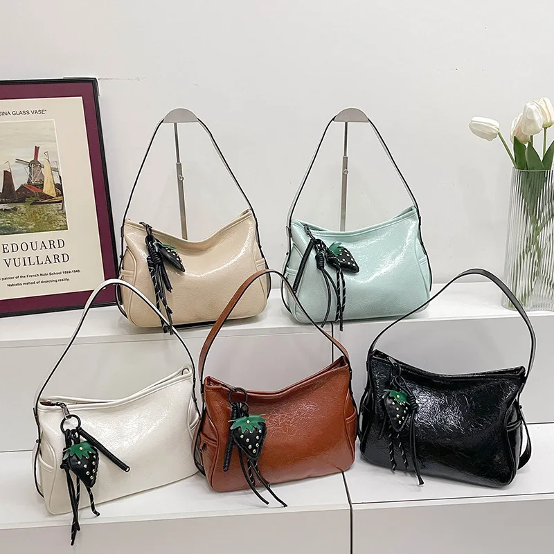 

Stylish Simple and Lightweight Bag Women's New Fashion Trendy Personality Casual Shoulder Messenger Bag Versatile Handbag