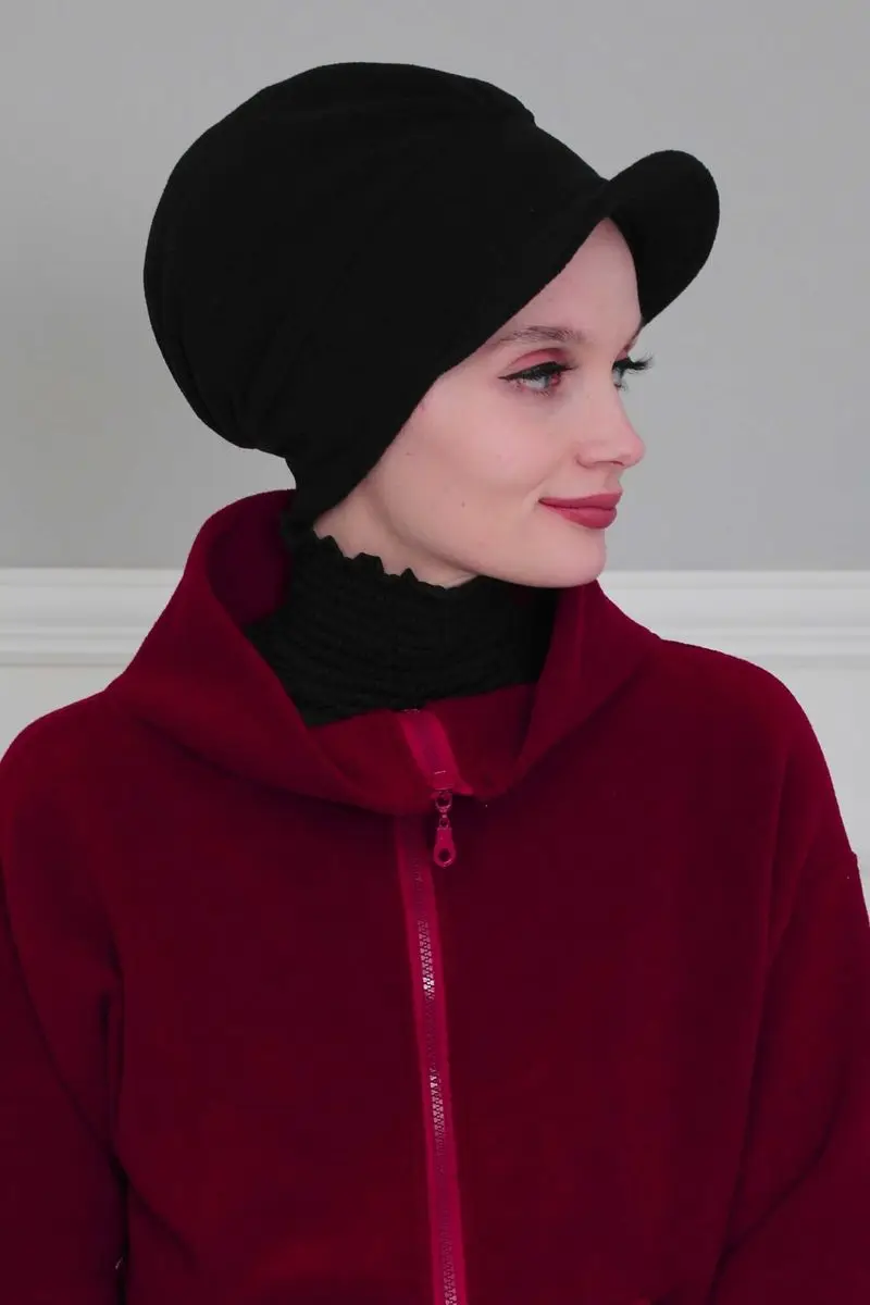 Tulang Bulu Visor Hitam