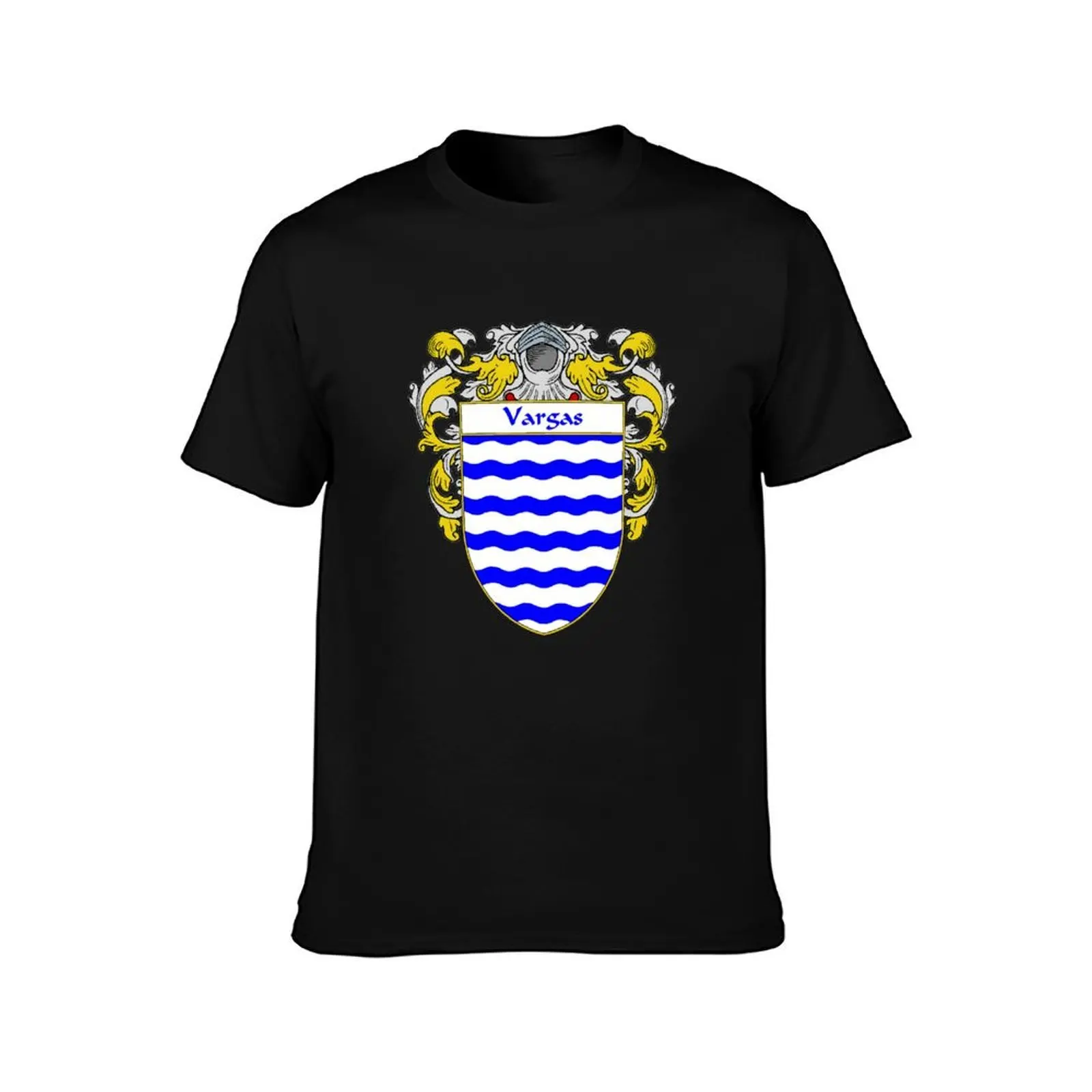 Vargas Coat of Arms/Family Crest T-Shirt Minimalist Graphic Tee Shirt