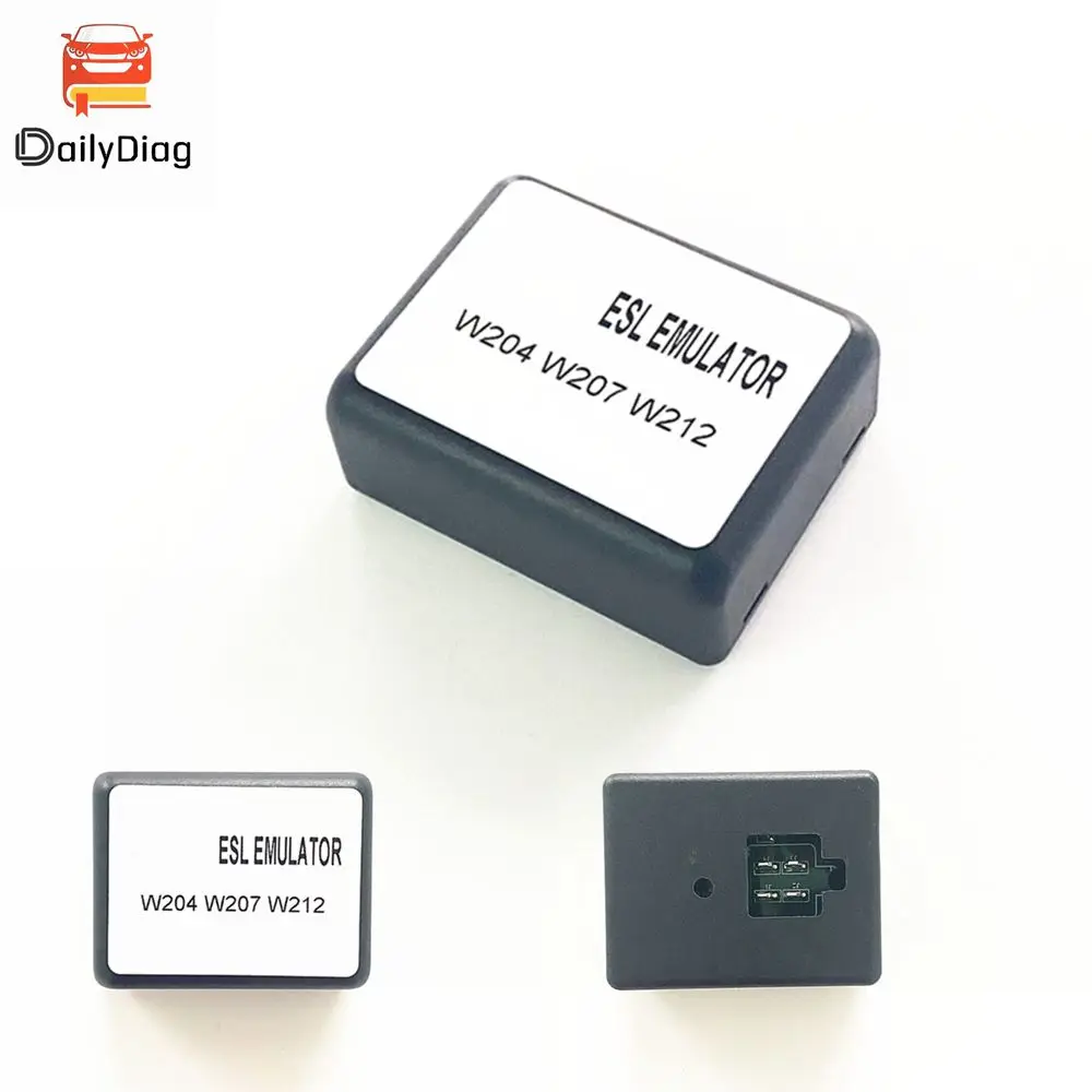 Newest for Merce-des ESL ELV Steering Lock Emulator for W204 W207 W212 Compatible with VVDI MB BGA CGDI MB MB Key Prog2