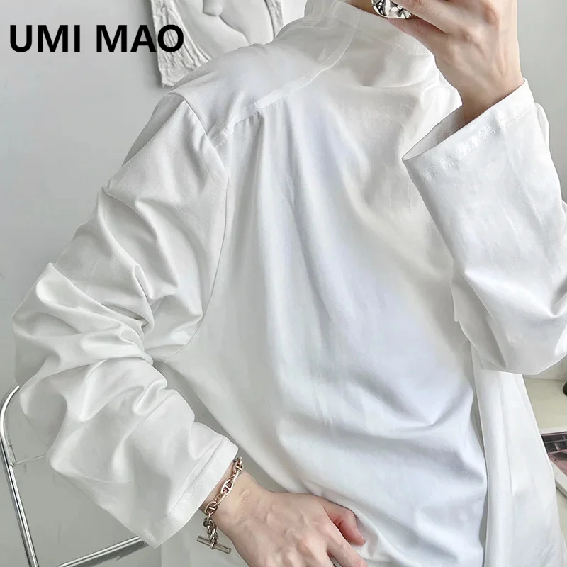 Mens Formal - UMI MAO Однотонный осенне-зимний свитшот для