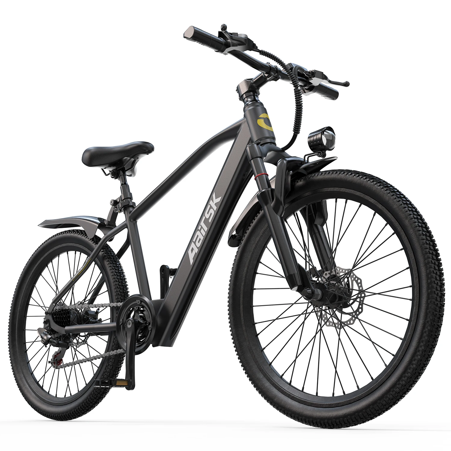 Aairsk GT300 Adult Electric Bike 250W Motor 36V 10Ah Battery 26 Inch Fat Tire E-Mountain Off-Road Bicycle - Image 2