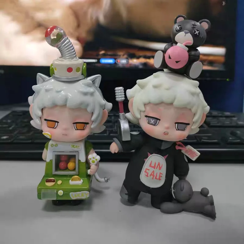 Faya Hide In The Moments Series Blind Box Cute Anime Doll Guess Bag Cute Action Figure Mystery Box Pvc Collectible Model Gifts