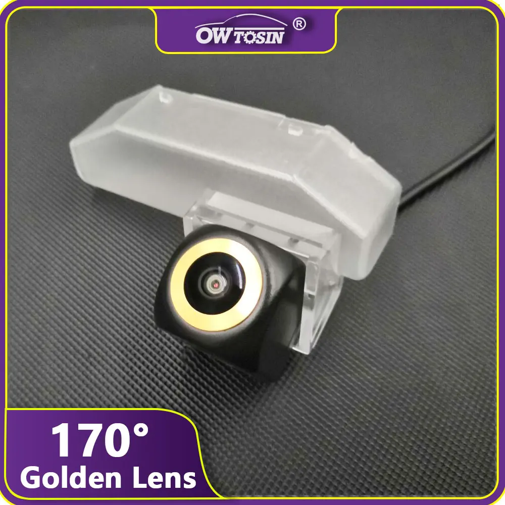 170° AHD 1080P Golden Lens Reverse Vehicle Camera For Mazda 6 M6 GH 2007 2008 2009 2010 2011 2012 2013 Car Rear View Monitor