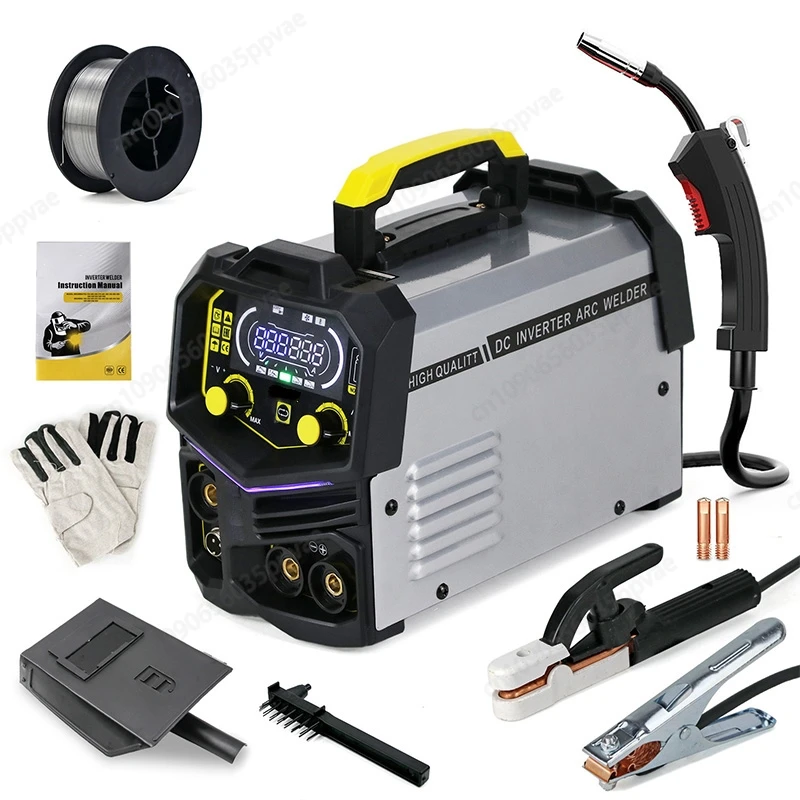 Portable 3 In 1 MIG 250 Welder 120A 220V No Gas Flux Core Welding Machine Compact Design Suitable For Home Garage And DIY Metal