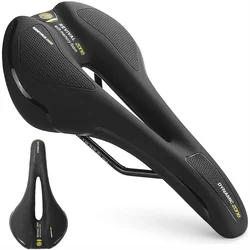 Bicycle Saddle MTB Mountain Road Bike Seat Hollow Gel Comfortable Cycling Cushion Exercise Bike Saddle for Men and Women