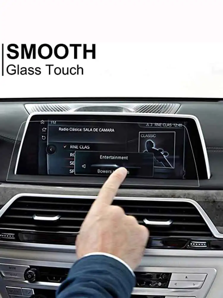 Tempered Glass Car Navigation Infotainment Center Touch Screen Protector for BMW 2019 2020 2021 7 Series G11 G12 Screen