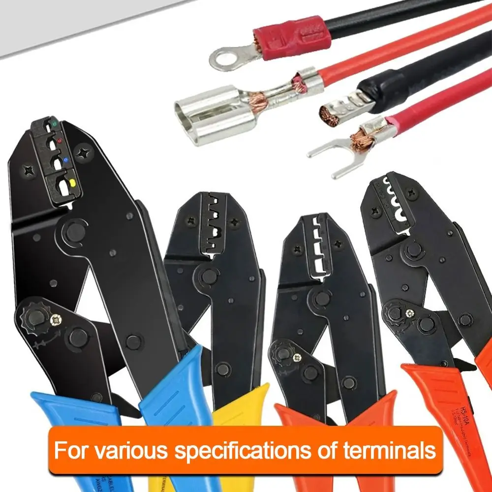 New Black Crimping Pliers Jaw HS03BC/30J/40J 10WF/10A/103 Crimping Pliers Jaws 2546B/35WF/125 Interchangeable Dies