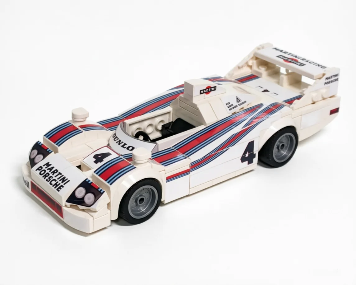 MOC-212018 Nuevo Modelo de Bloques de Construcción de Auto Clásico de Carreras, 295 Piezas, Juguete Creativo de Bloques para Niños, Regalo de Cumpleaños