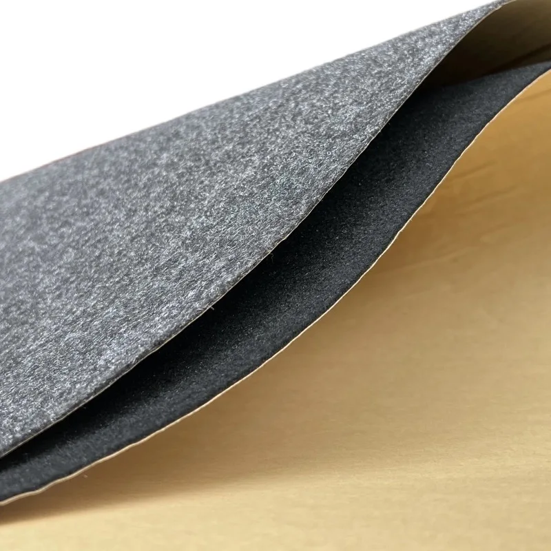 Sound Insulation Decorative Audio Car Interior 100x50cm Self-adhesive Felt Non-woven Fabric Sticky Felt Carpet Background Decor