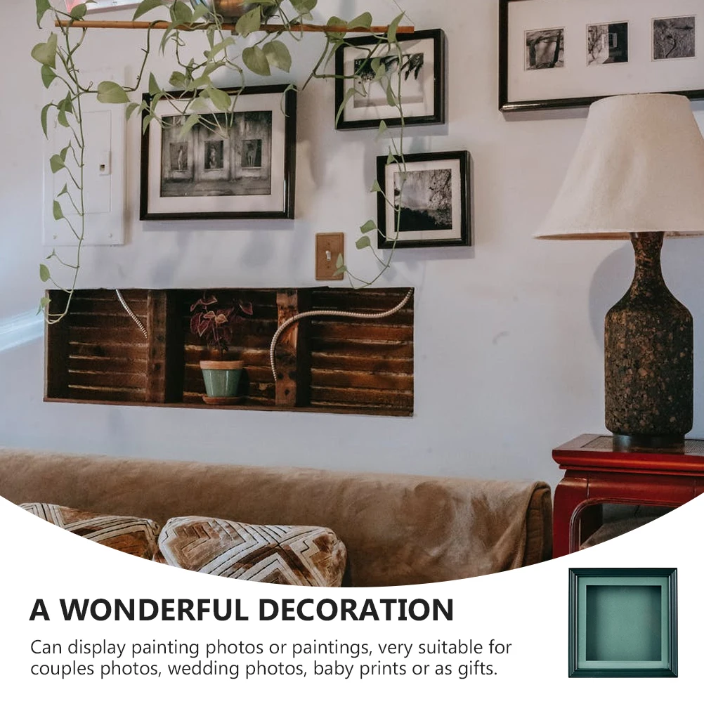 

Creative Mini Picture For Home Wedding Decor Desktop Photo Frame Gift Hand Footprint Frame Retro Wall Art Display Stand